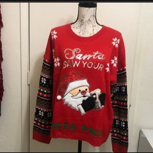 NWT Christmas Sweater. Size. XXL